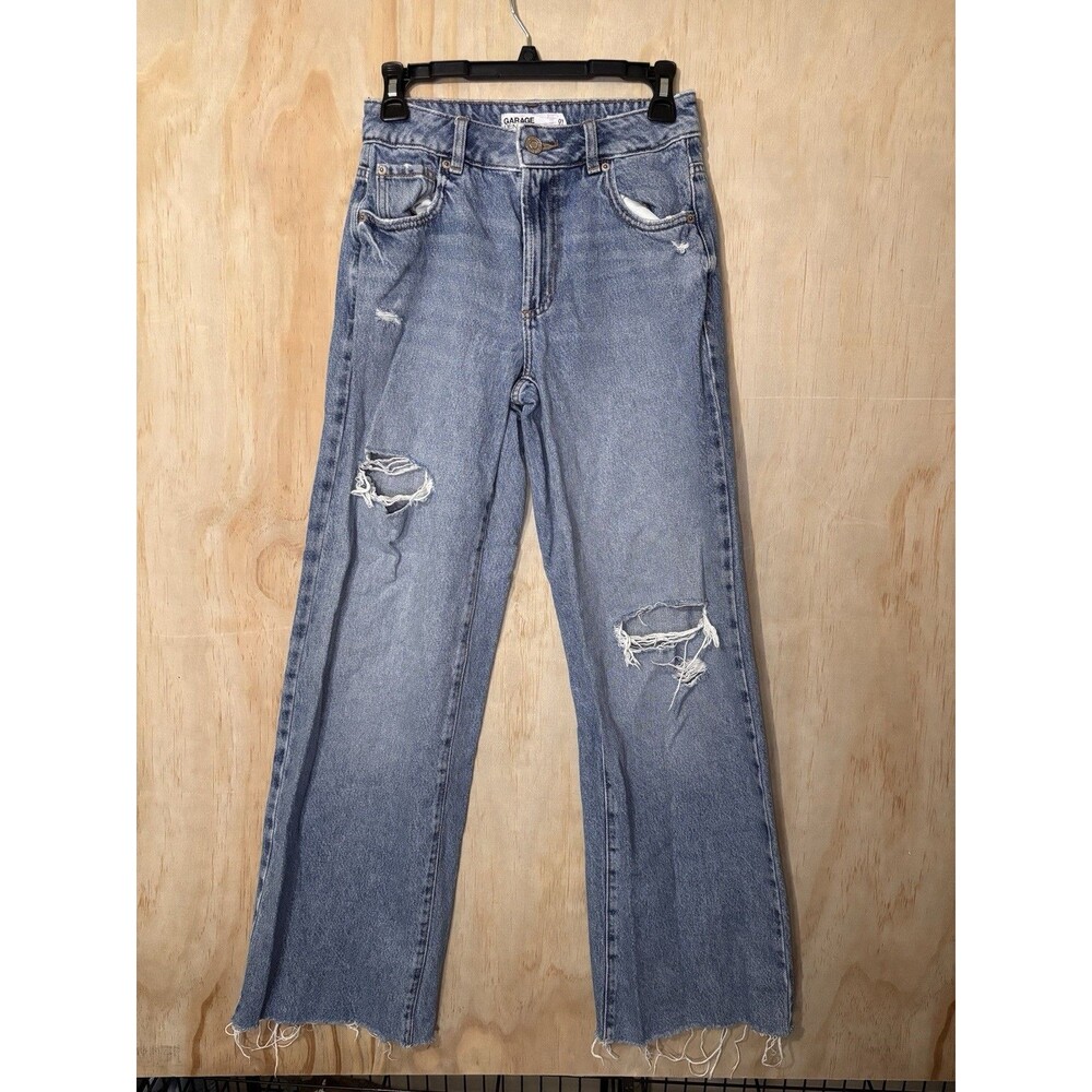Garage Denim Women’s 0125 Jambe Large Wide Leg Size 28